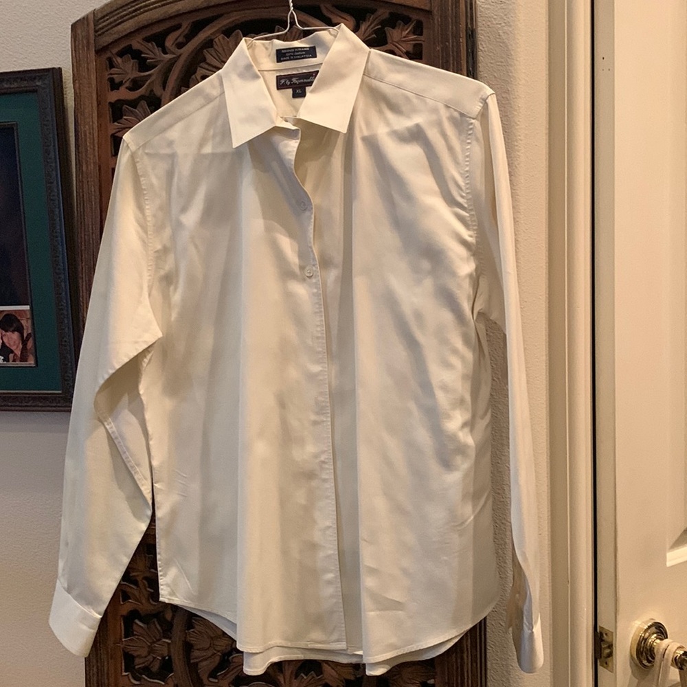 FACONNABLE “XL” 100% Cotton Dress SHIRT / BLOUSE
